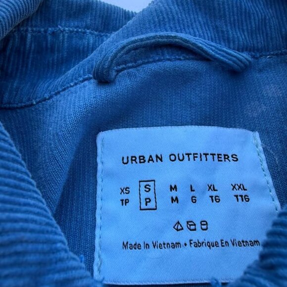 Blue corduroy Zip-Up Jacket - Picture 2 of 3